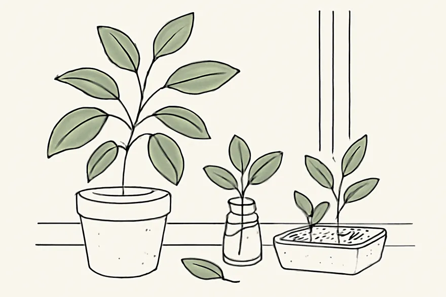 Rooting Bonsai Ficus Cuttings in Perlite: How Root-Pruning Hole Count in the Propagation Pot Changes Airflow and Root Uniformity